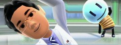 Dr Kawashima and anonymous bobble-headed chum