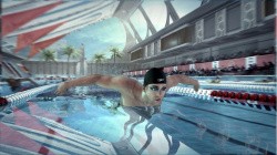 Your biggest enemy: looking stylish while swimming.