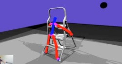 Man Becomes...Stepladder!