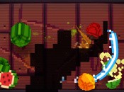 Fruit Ninja Goes 8-Bit