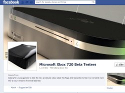 A scam page on Facebook.