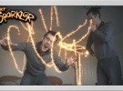 Kinect Fun Labs: Kinect Sparkler Screenshot