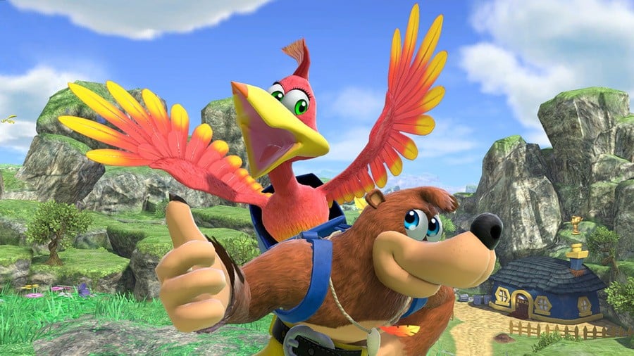 Banjo & Kazooie as seen in Super Smash Bros. Ultimate