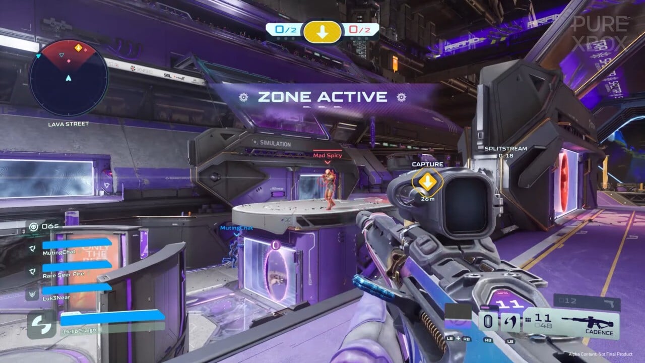 ビデオ: Splitgate 2 の実践的なゲームプレイの 10 分