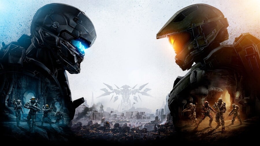 In what year does Halo 5: Guardians take place?