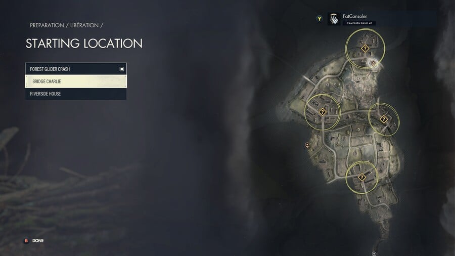Sniper Elite 5 Mission 6 Starting Locations: Liberation 2