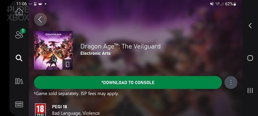 Dragon Age: The Veilguard File Size Revealed As Preloads Go Live On Xbox 2