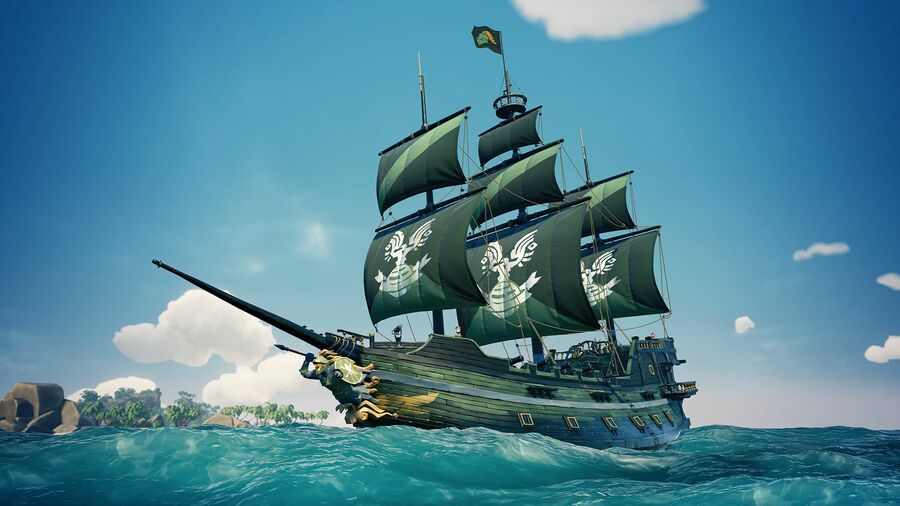 Sea Of Thieves Is Giving Away This Free Halo Spartan Ship Set
