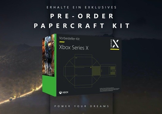 Xbox DE Offering Xbox Series X 'Papercraft Edition' Pre-Order Kits