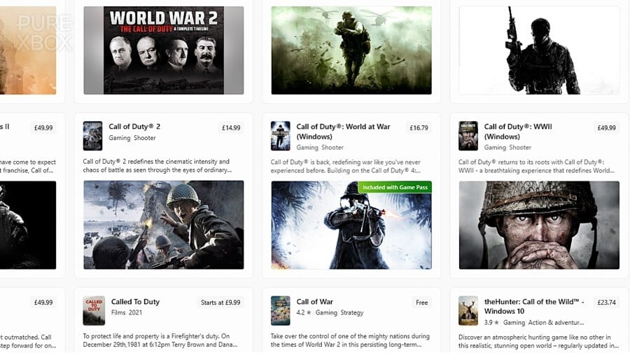 Three Classic Activision Games Listed For Xbox Game Pass By Microsoft 2