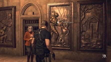 Resident Evil 4 Remake four swords puzzle