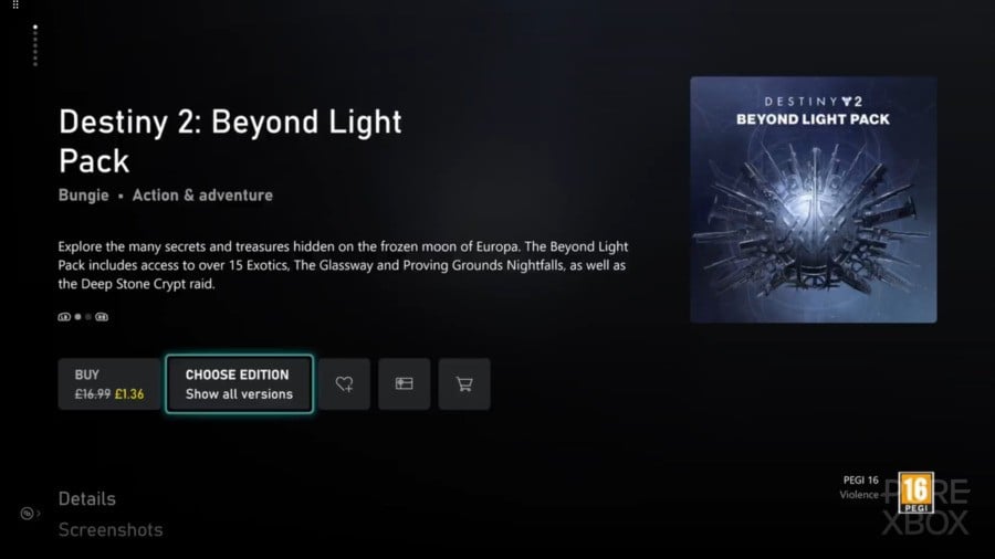 Two Destiny 2 Add-Ons Get Insane 'Just For You' Discounts On Xbox1