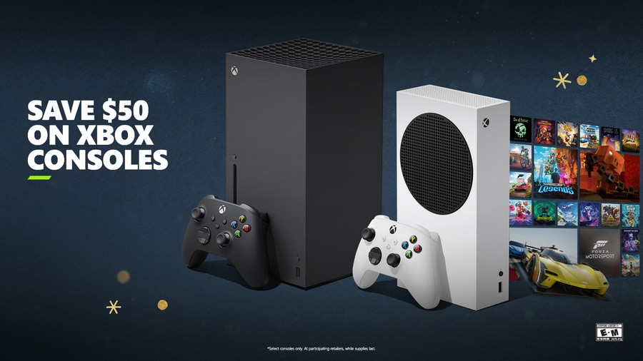 Microsoft Unveils Console Discounts For Black Friday, Including $50 Off Select Bundles