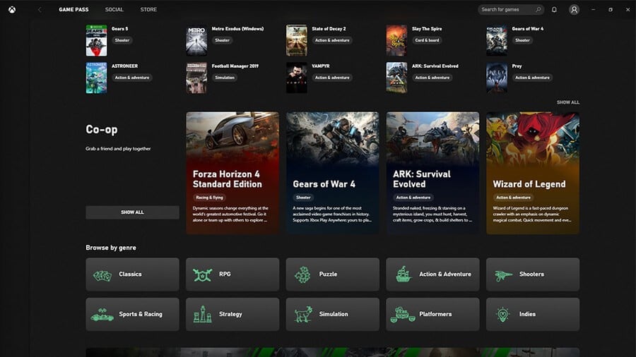 xbox app store