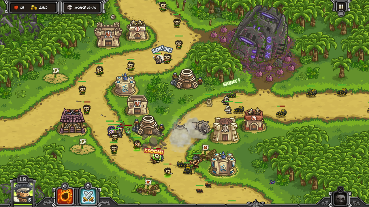 Kingdom Rush: Frontiers' Tower Defense Game Announced For Switch with  Release Date