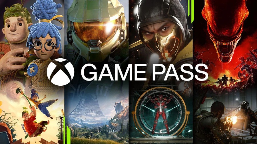 Cabeçalho do Xbox Game Pass
