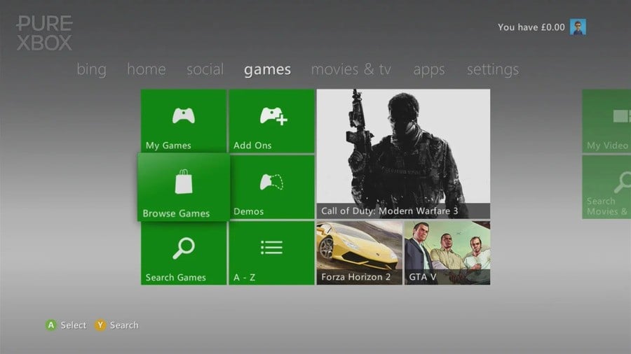 Xbox 360 Store Completely Removed From Console Dashboard After Shutdown