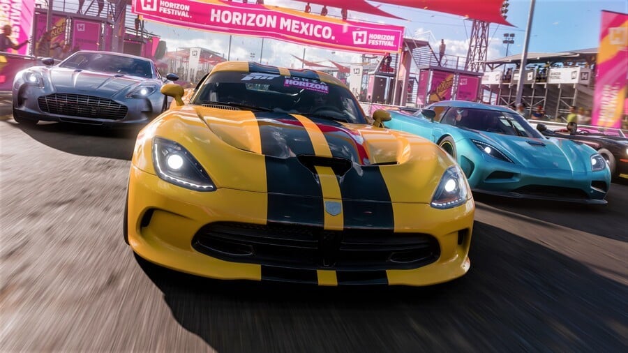 Forza Horizon Dev detalha atualização de aniversário do FH5 repleta de congestionamentos