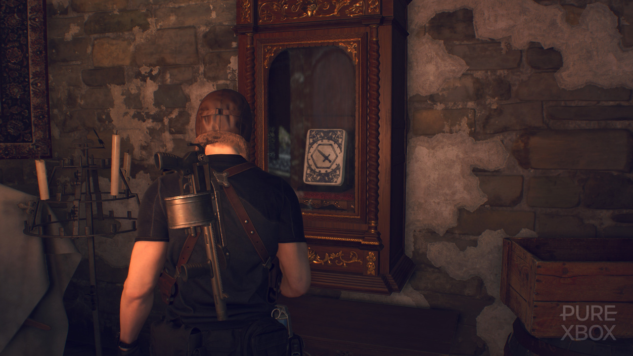 How to solve the Lithographic puzzle in Resident Evil 4