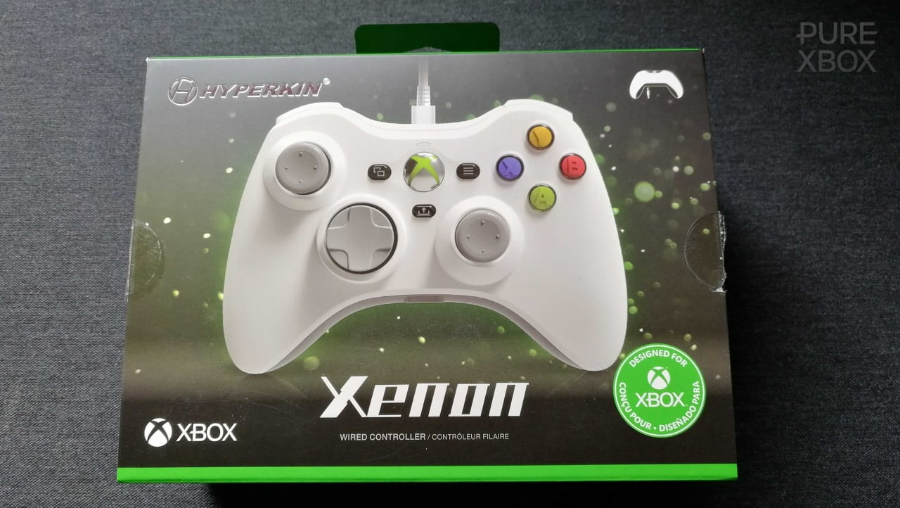  Hyperkin Xenon Wired Controller (Black) For Xbox