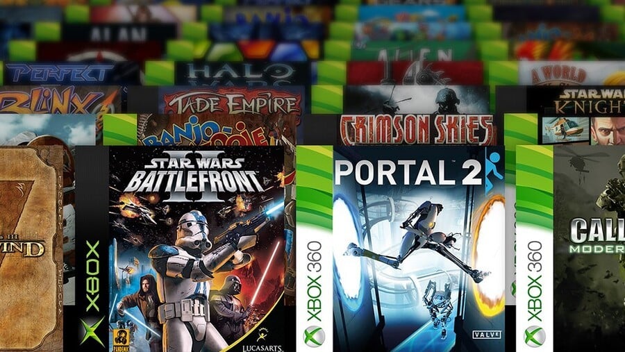 all backwards compatible games xbox