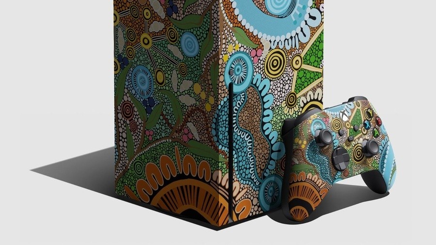 Xbox ANZ Shows Off ‘NAIDOC Artwork Wrapped Xbox Series X’ GamesWithGold