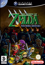 The Legend of Zelda: Four Swords Adventures Cover