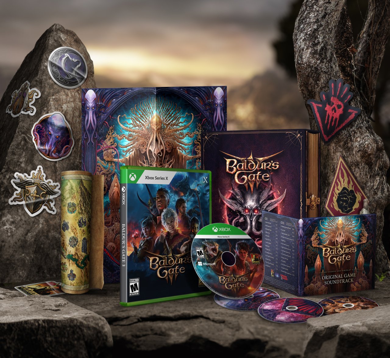 Baldur's Gate 3 gets physical deluxe edition with three discs on Xbox  Series X, shipping sometime in early 2024