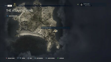 Sniper Elite 5 Mission 1 Locais colecionáveis: The Atlantic Wall 21