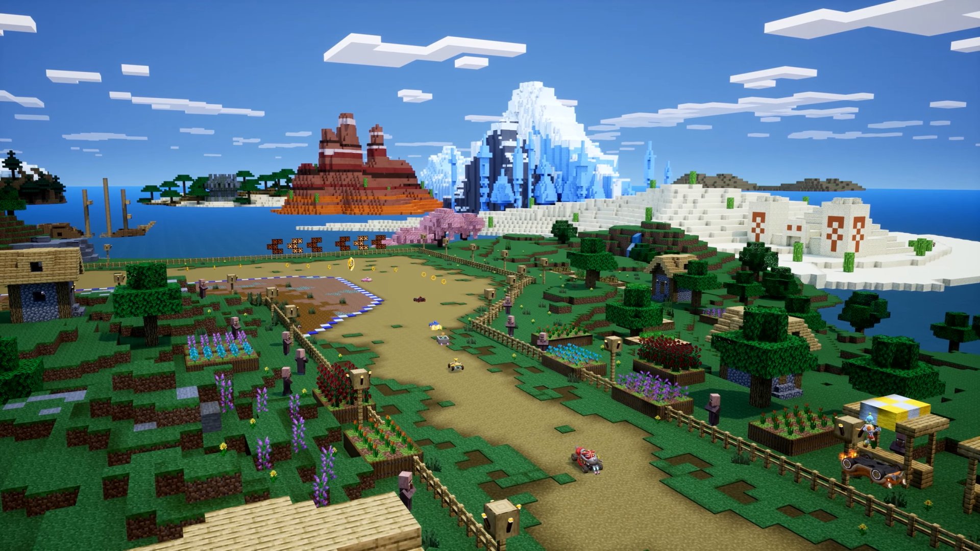 Sonic Racing: CrossWorlds Features Xbox's Minecraft, Launches This September