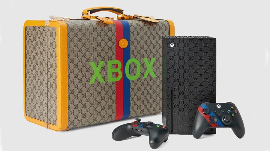 This Xbox Series X Designed By Gucci Is A $10,000 Eye Sore
