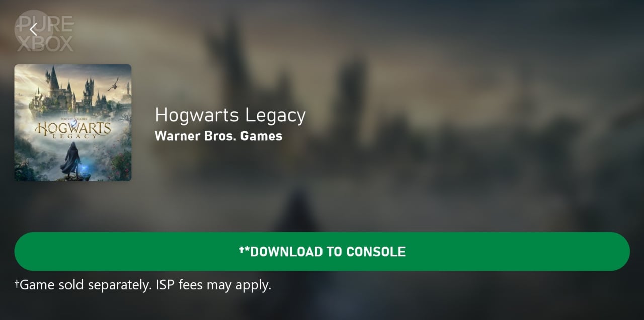 Hogwarts Legacy Xbox Preload Now Live, And You Can Install Before You Buy