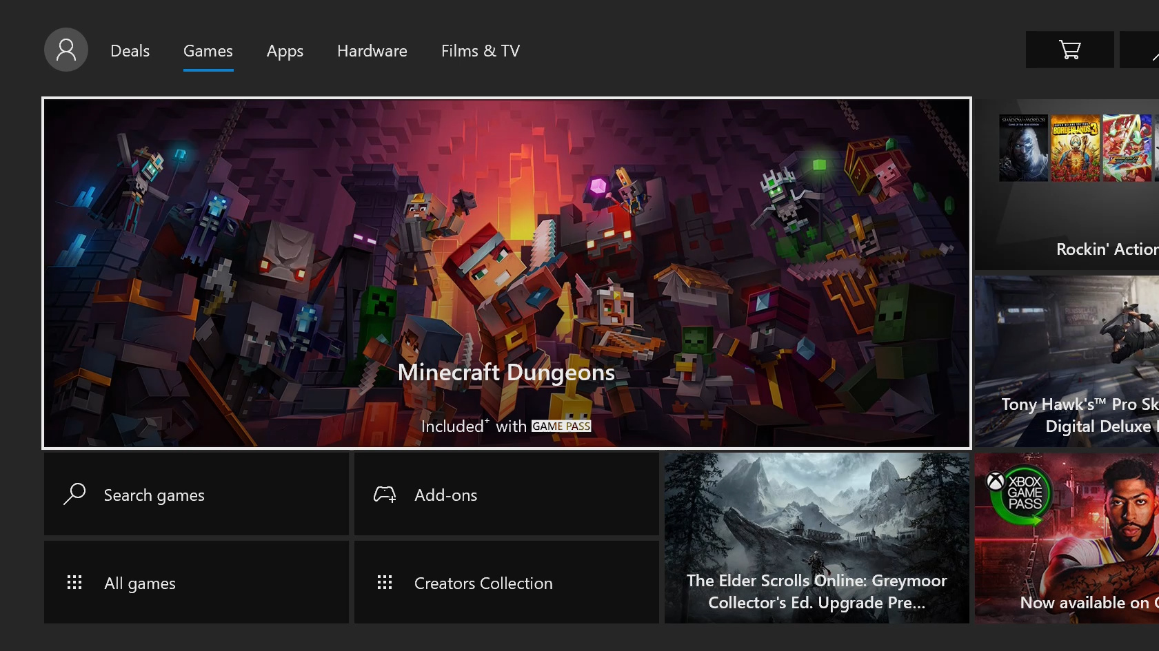 xbox store for pc