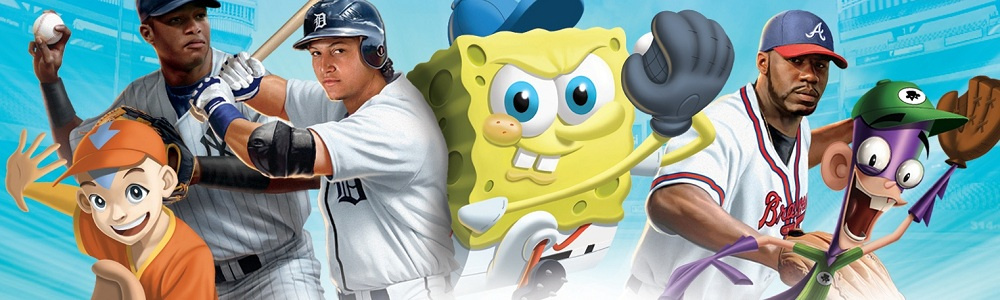 Nickelodeon Nicktoons MLB - Nintendo Wii W/ Instruction