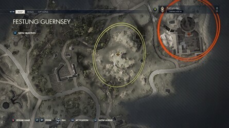Sniper Elite 5 Mission 5 Collectible Locations: Festung Guernsey 17