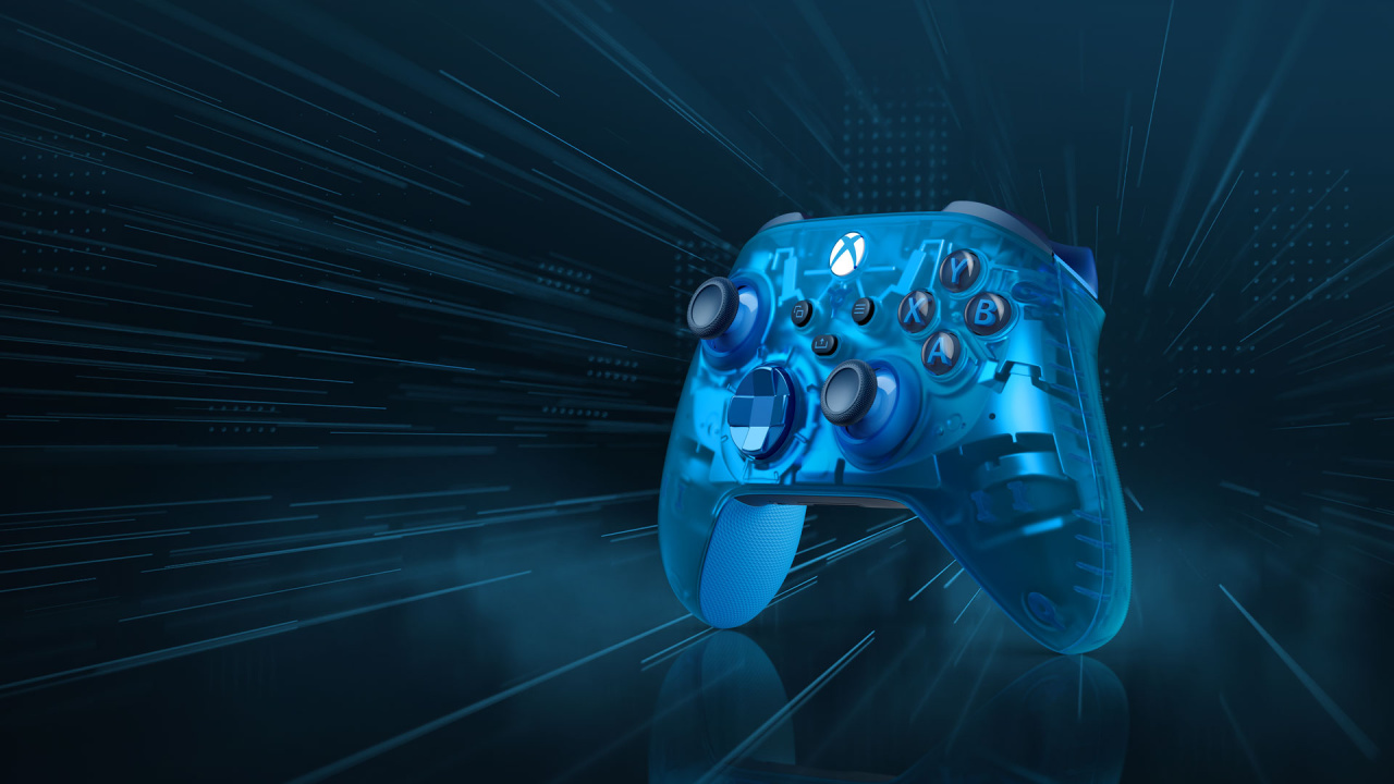 Microsoft Harkens Back To OG Xbox With This New Transparent Xbox Series X|S Controller