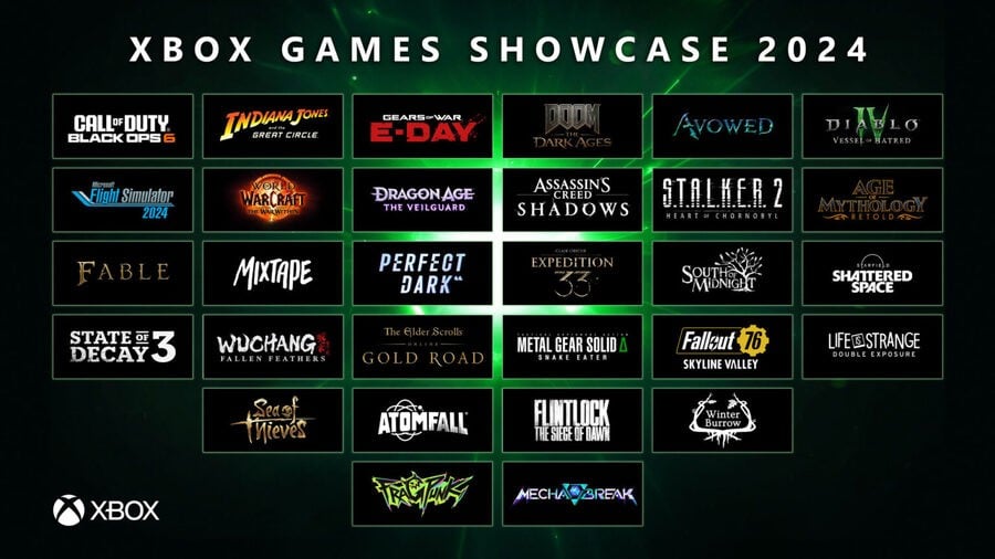 Here's Everything That Was Revealed At The Xbox Games Showcase 2024