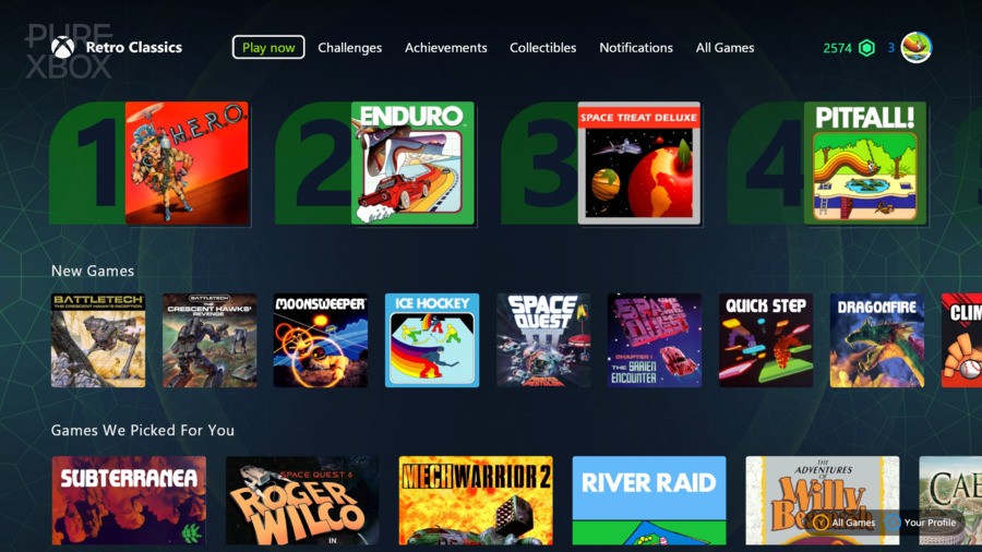 Four New Games Added To Xbox Retro Classics In October 20251