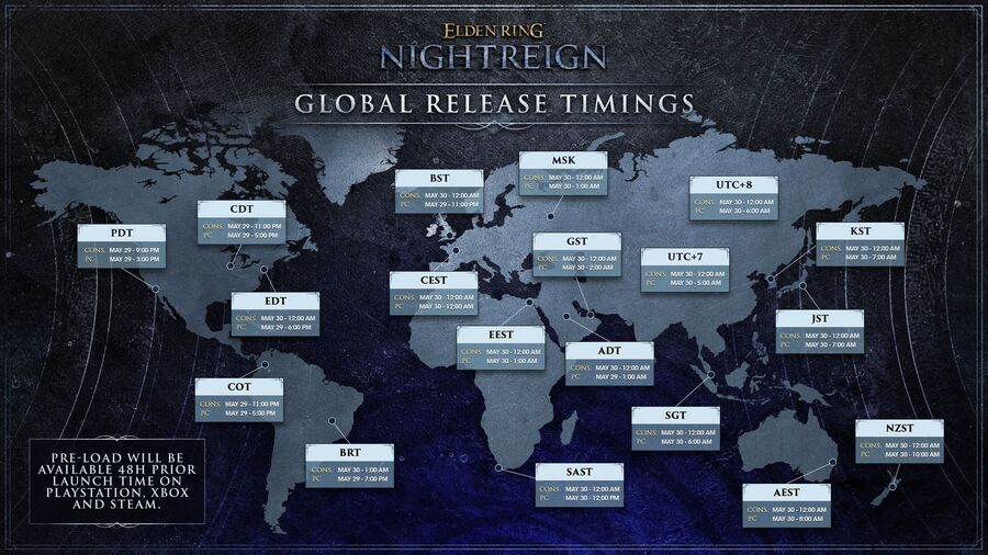 Elden Ring Nightreign Release Date, Release Times & Download Size On Xbox1