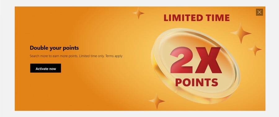 Microsoft Rewards Is Allowing You To 'Double Your Points' Until Early December 2