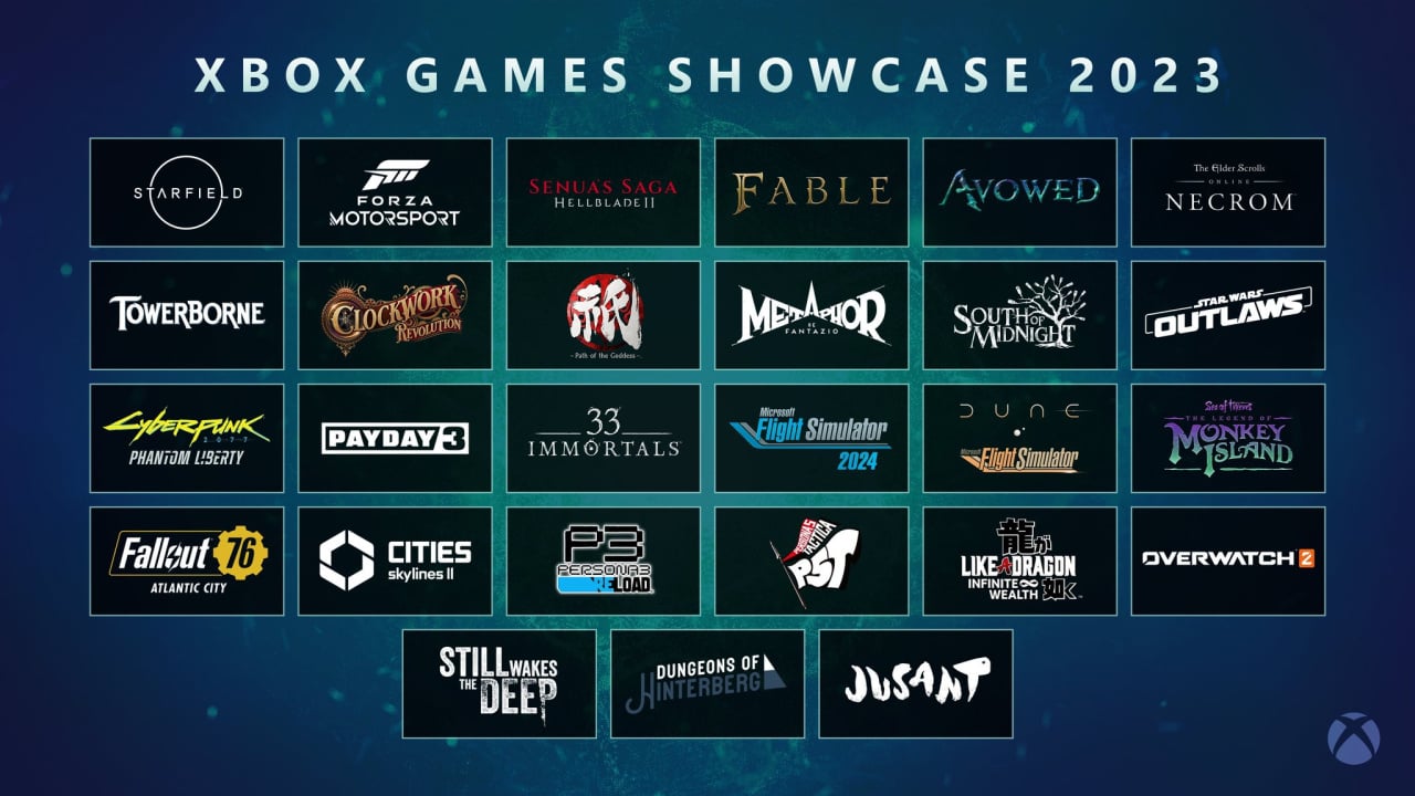 Here's Everything That Was Revealed At The Xbox Games Showcase 2023