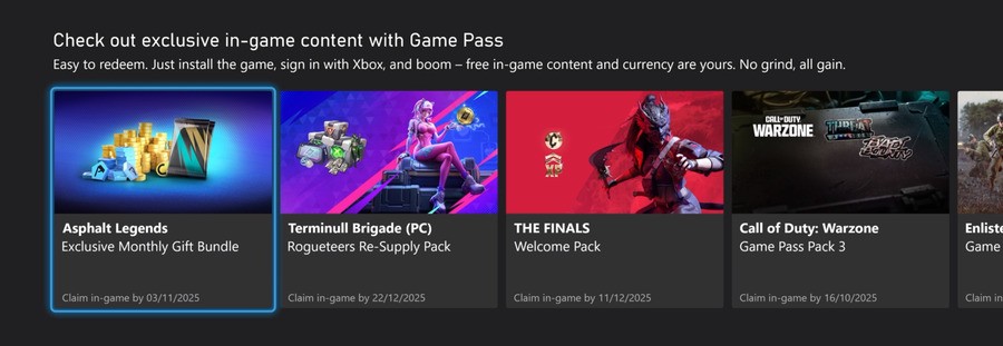 Xbox Adds More Perks For Game Pass Ultimate Members (October 2025) 2