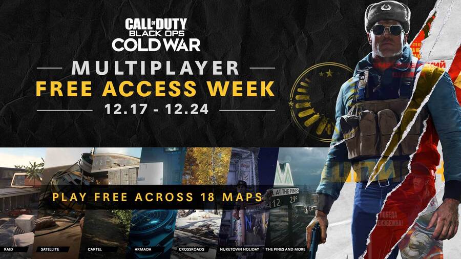 Get Free Access To Call Of Duty: Black Ops Cold War's Multiplayer For The Next Week