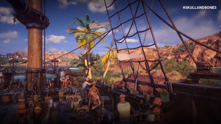 A jogabilidade estendida de Skull & Bones mostra vastos mares abertos para explorar 2