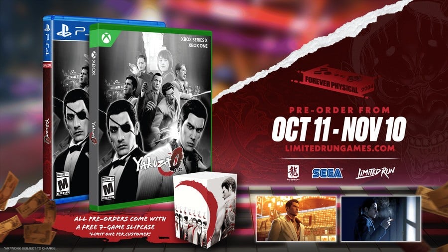 Limited Run Is Releasing Seven Physical 'Yakuza' Games For Xbox