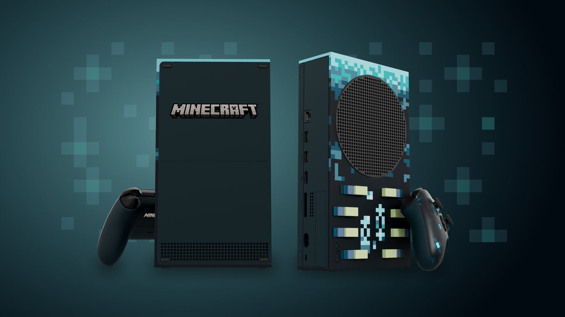 Check Out This New Minecraft 'Deep Dark' Themed Xbox Series S