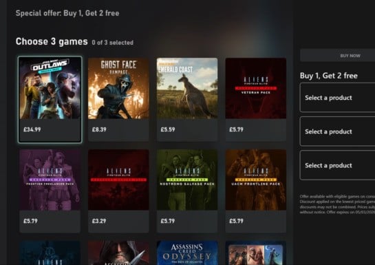 You Can Buy One, Get Two Free Right Now On Select Xbox DLC Packs