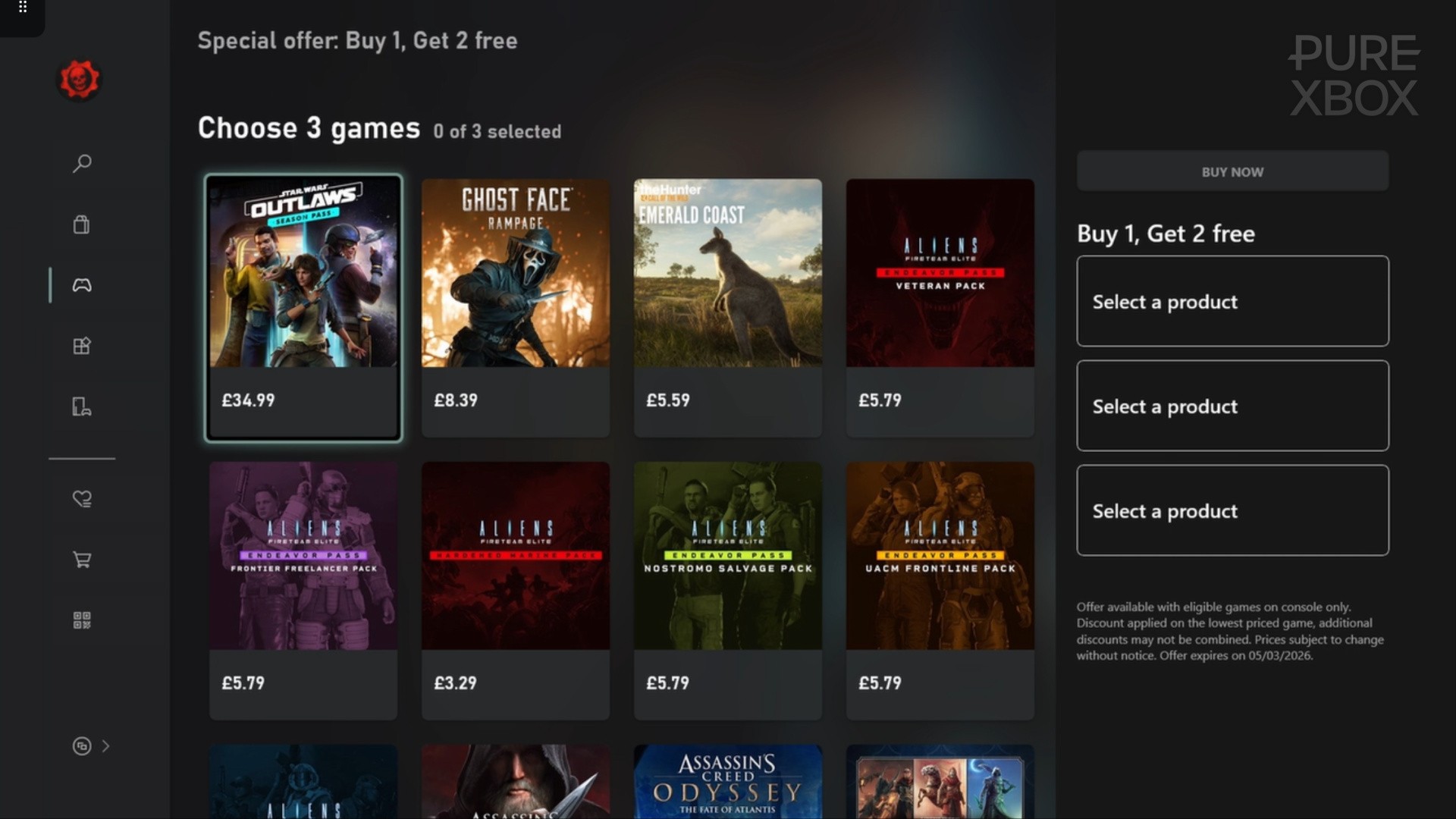You Can Buy One, Get Two Free Right Now On Select Xbox DLC Packs
