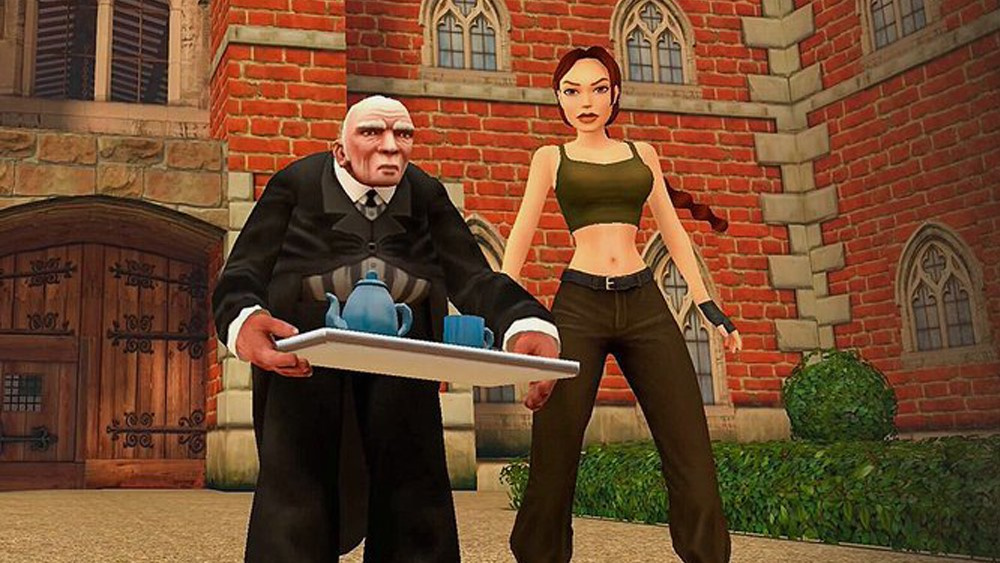 Random: Yes, You Can Still Freeze The Butler In Tomb Raider 1-3 Remastered