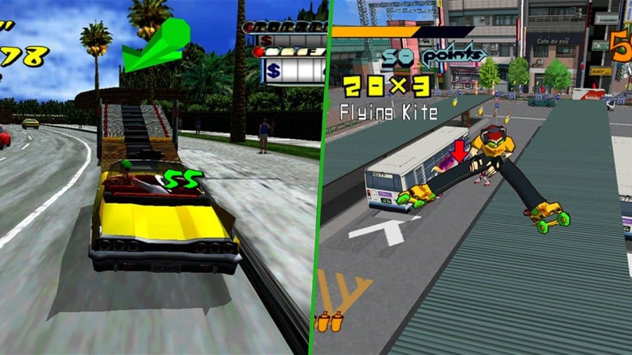 SEGA Might Be Thinking About Rebooting Crazy Taxi, Jet Set Radio